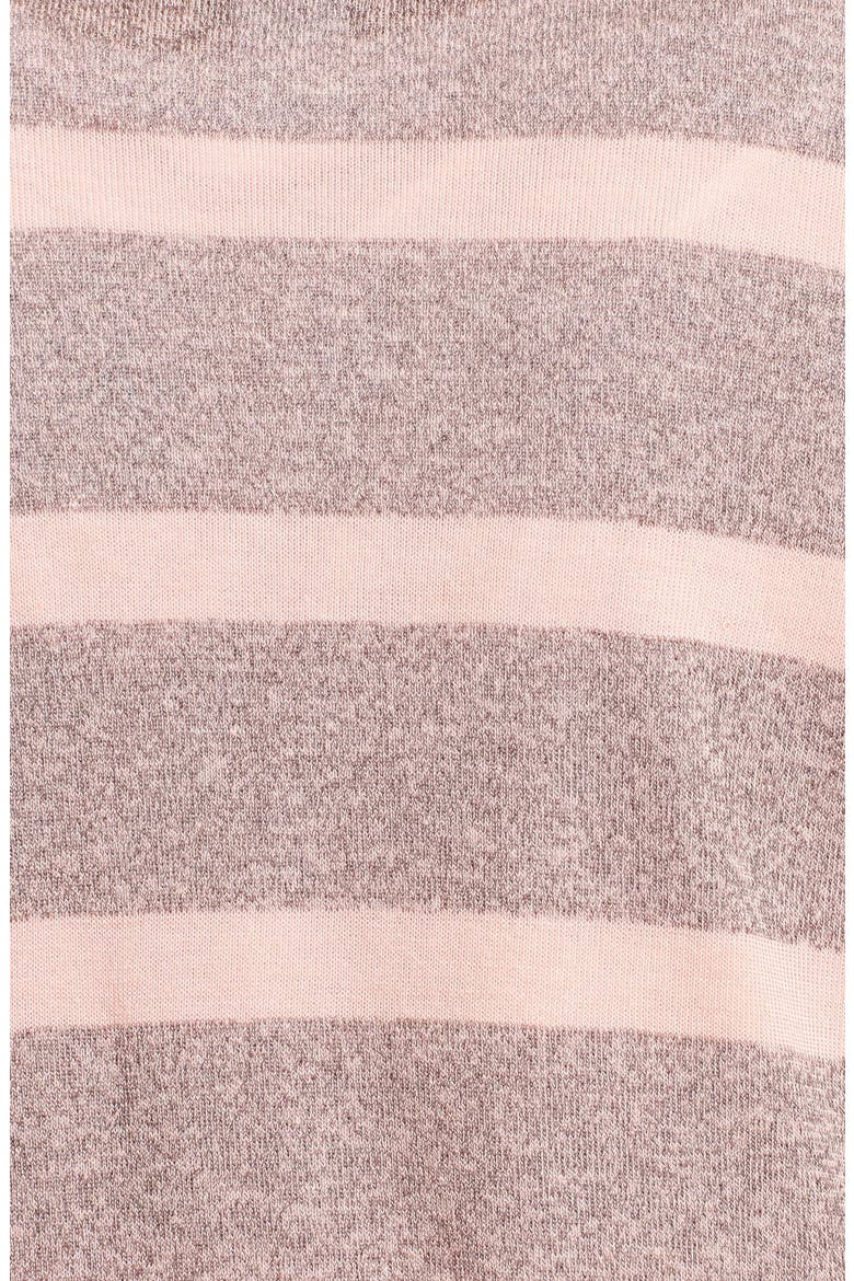 Open Front Cardigan, Alternate, color, HEATHER GREY/ PINK