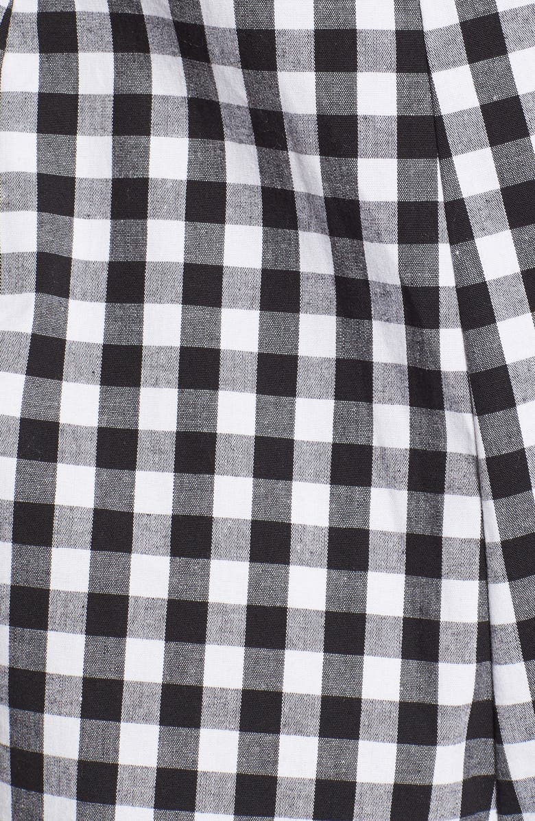 Socialite Tie Front Cropped Jumpsuit, Alternate, color,