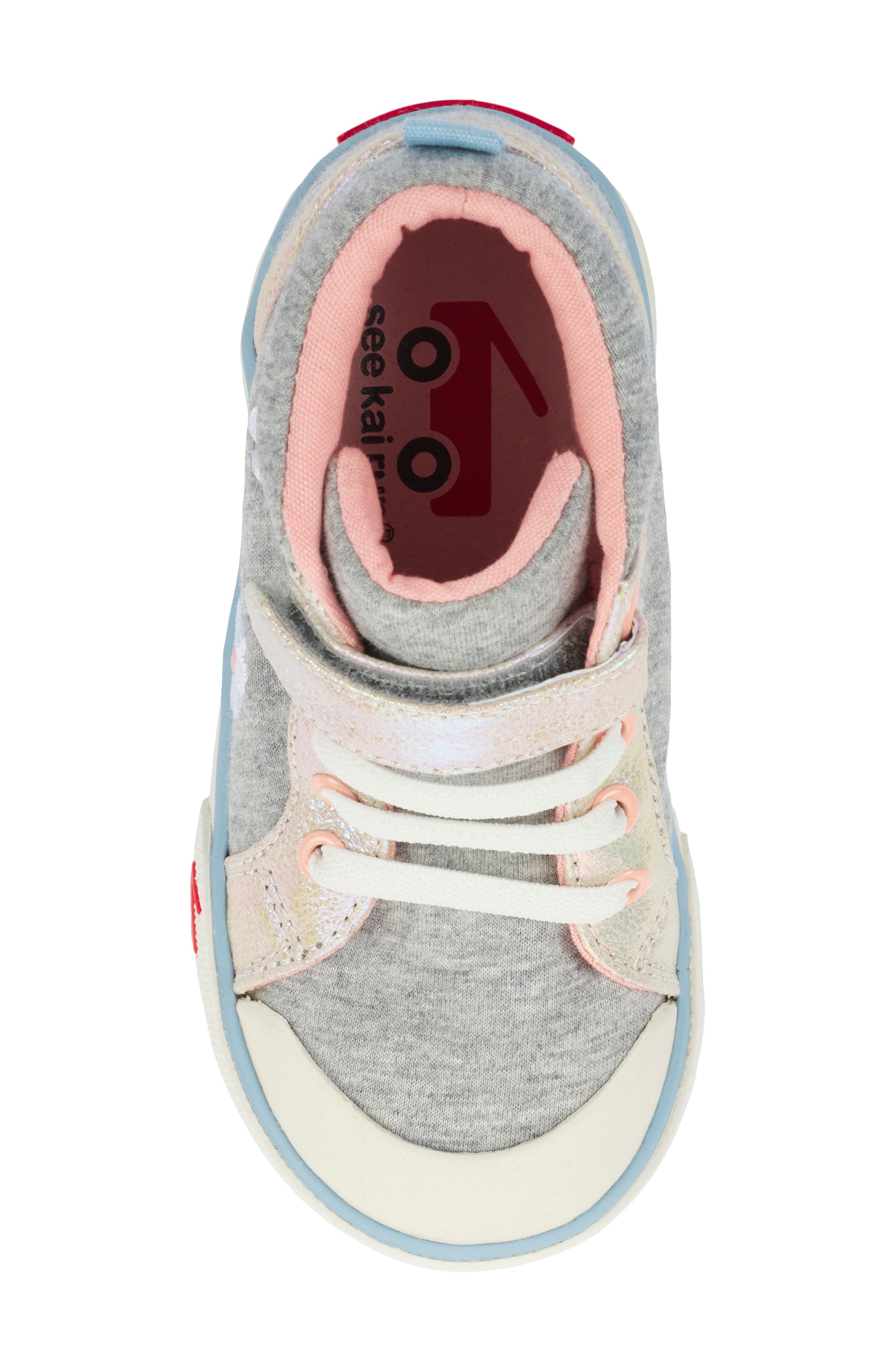 See Kai Run Kids' Peyton Embroidered Sneaker, Alternate, color, 