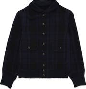 Fortela Nimiz Wool Blend Bomber Jacket