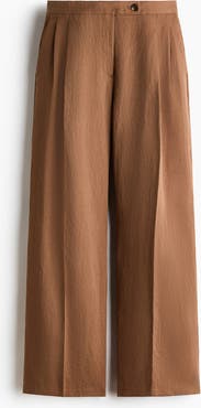 H&M Wide Tailored Trousers