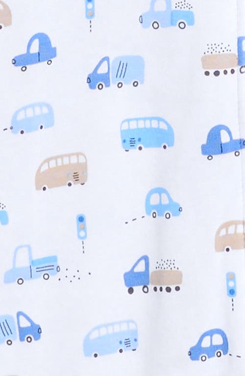 Kissy Kissy Pima Cotton Footie In Multi