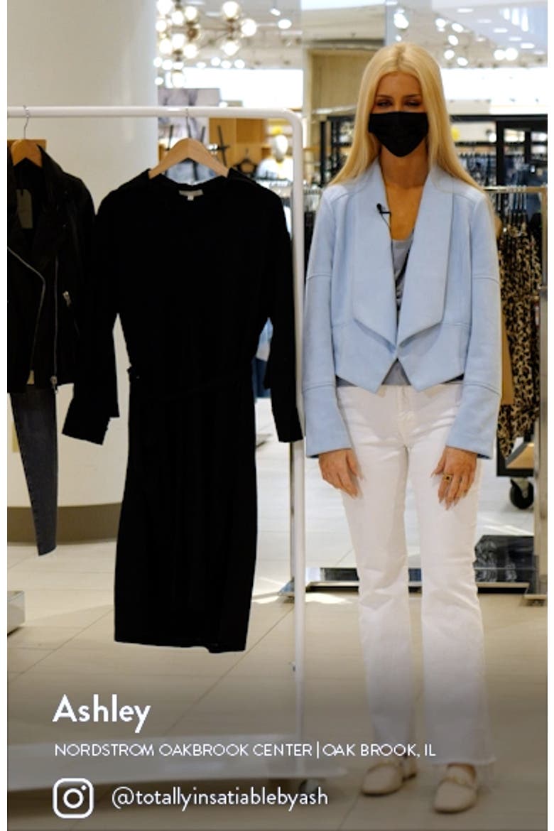 Willow Nadine Popover Long Sleeve Midi Shirtdress video