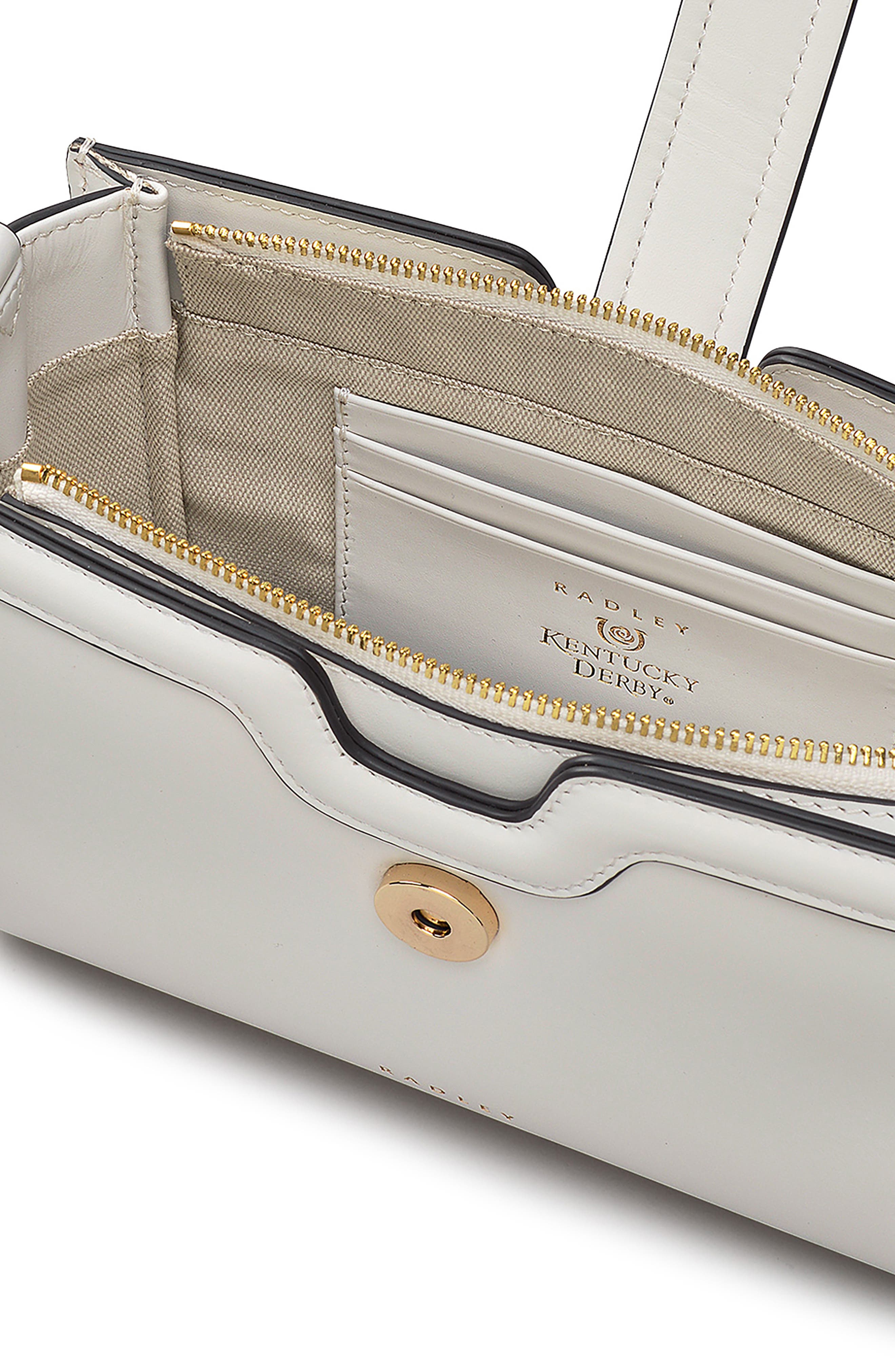 Radley x Kentucky Derby Lily Medium Leather Crossbody Bag, Alternate, color, 