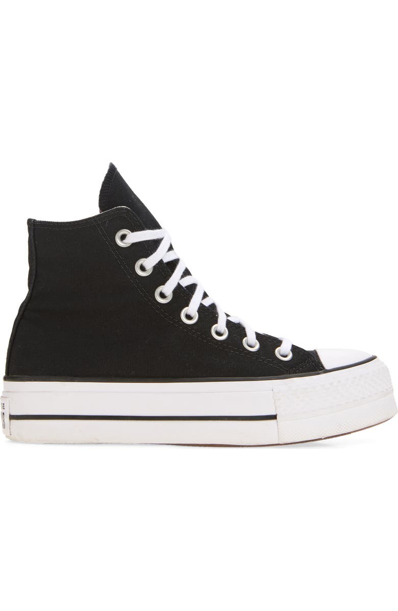 Converse Chuck Taylor<sup>®</sup> All Star<sup>®</sup> Lift High Top Platform Sneaker, Alternate, color,