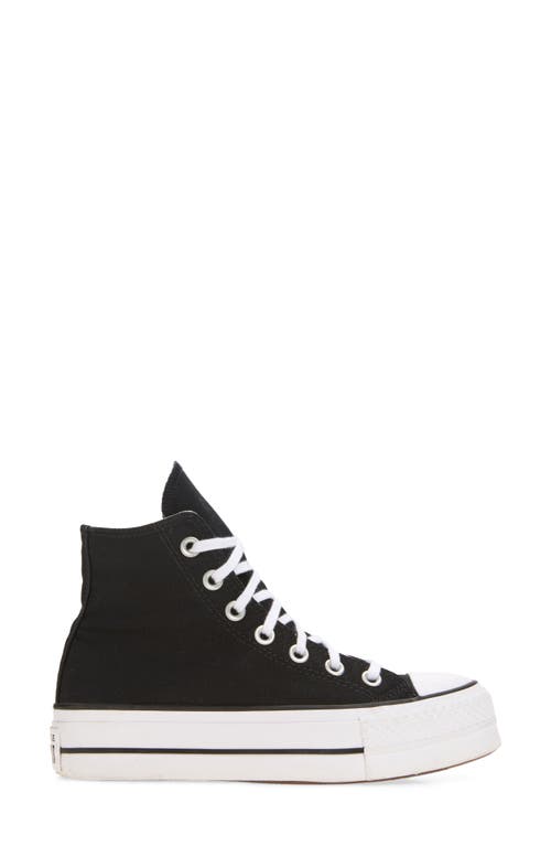Converse Chuck Taylor® All Star® Lift High Top Platform Sneaker In Black