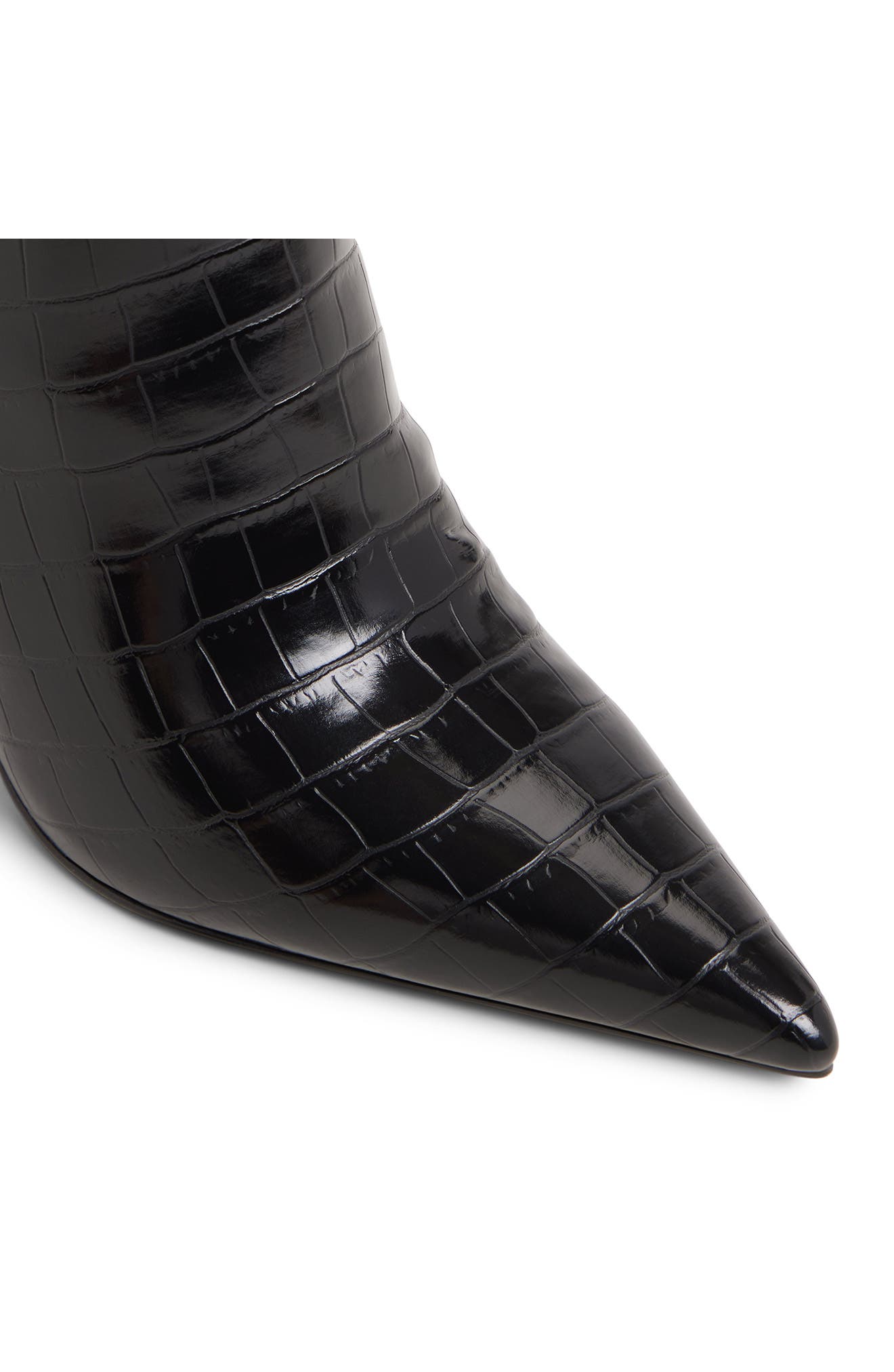 ALDO Tiffany Knee-High Stiletto Boot, Alternate, color, Black