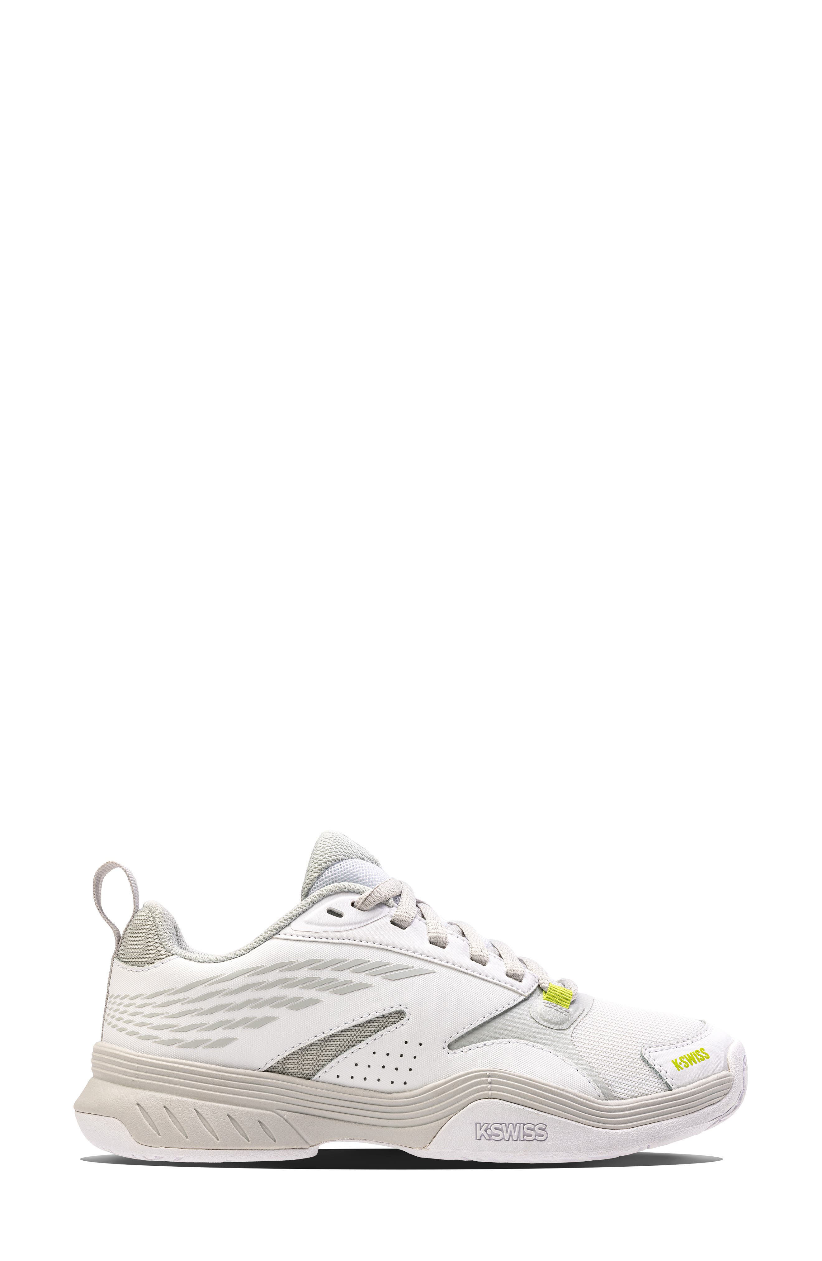 K-Swiss Speedex Tennis Shoe, Alternate, color, White/ Grey Violet