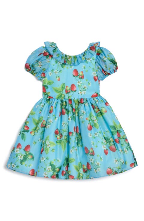 Kids' Strawberry Organza Party Dress (Toddler & Little Kid)