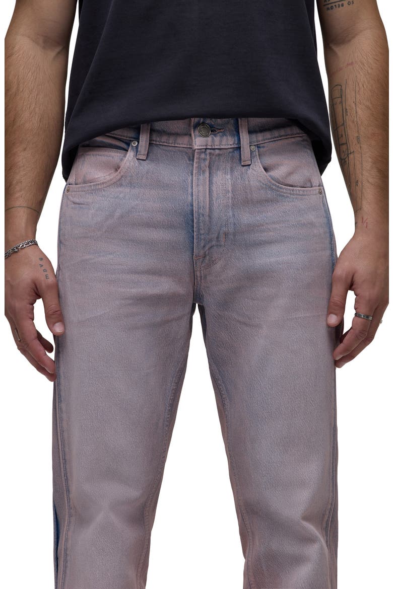 Walker Track Flare Jeans, Alternate, color, COATED ROSE
