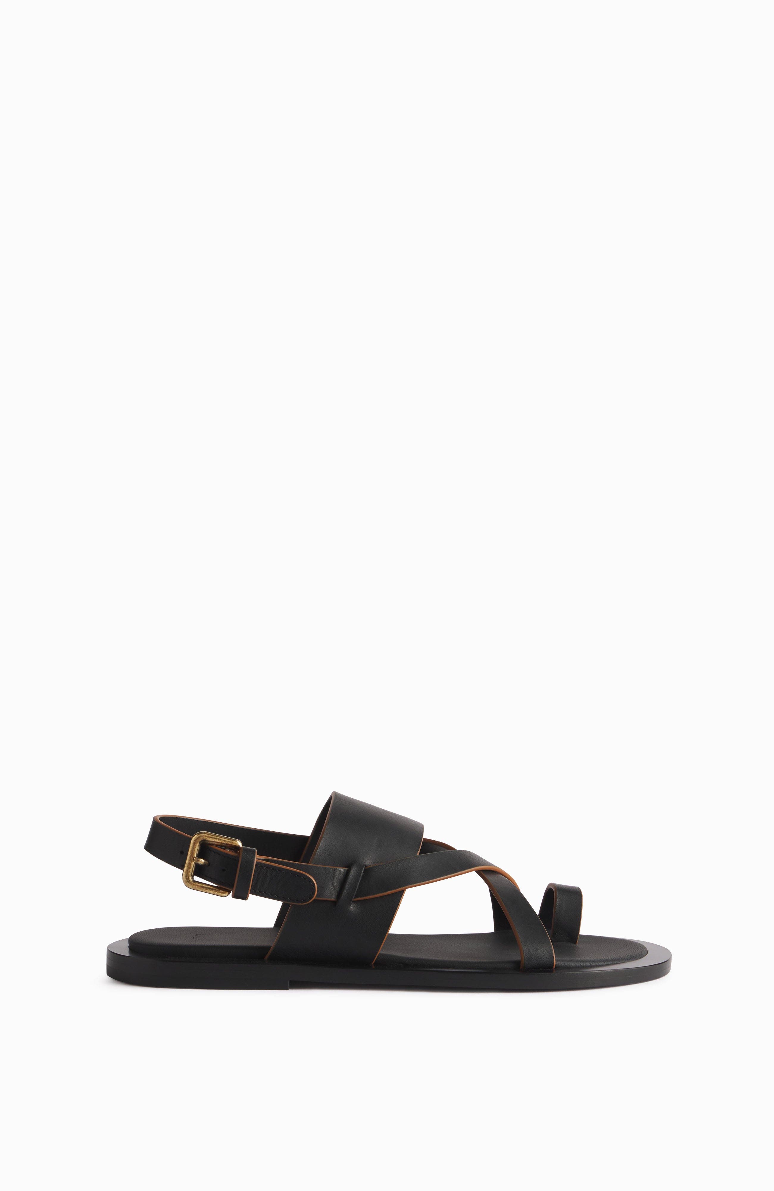 CO Toe Loop Wrap Sandal, Main, color, 
