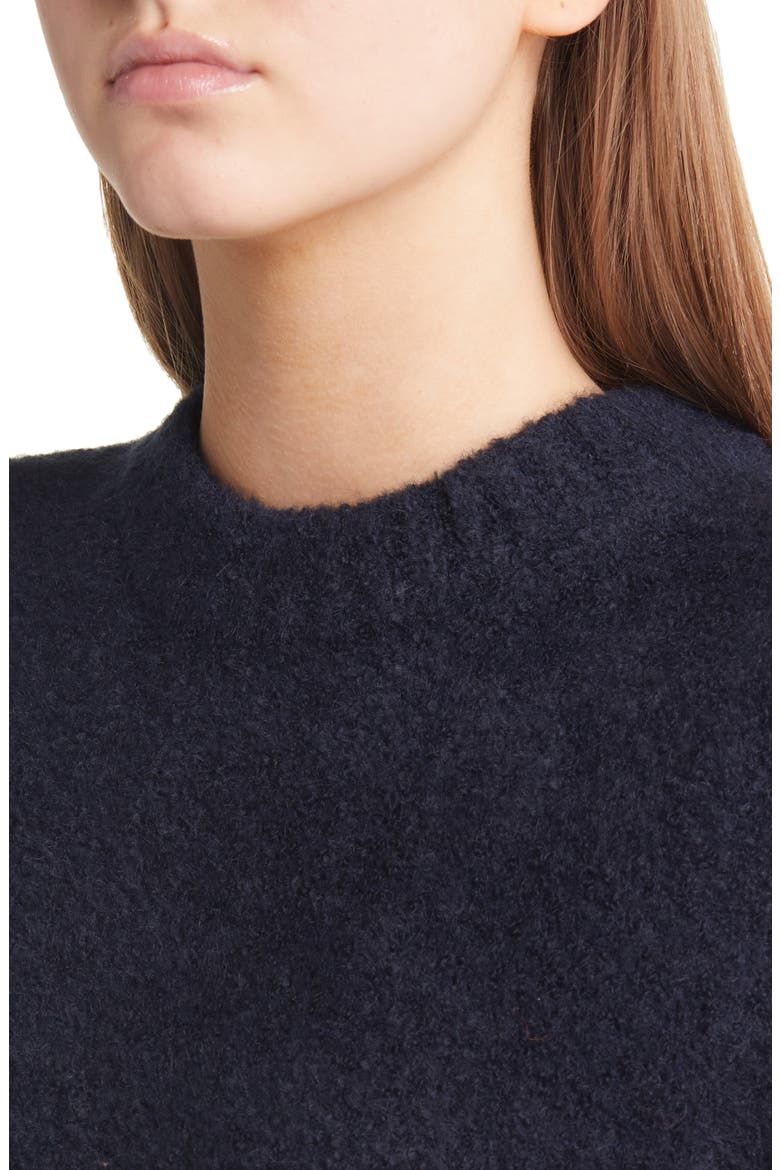 Bouclé Sweater Vest, Alternate, color, DEEP INDIGO