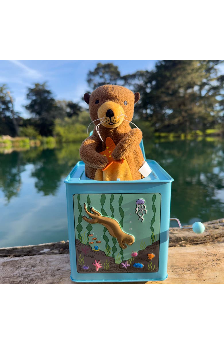 ZZDNU Jack Rabbit Creations Inc Otter Jack in The Box, Alternate, color, Multicolored