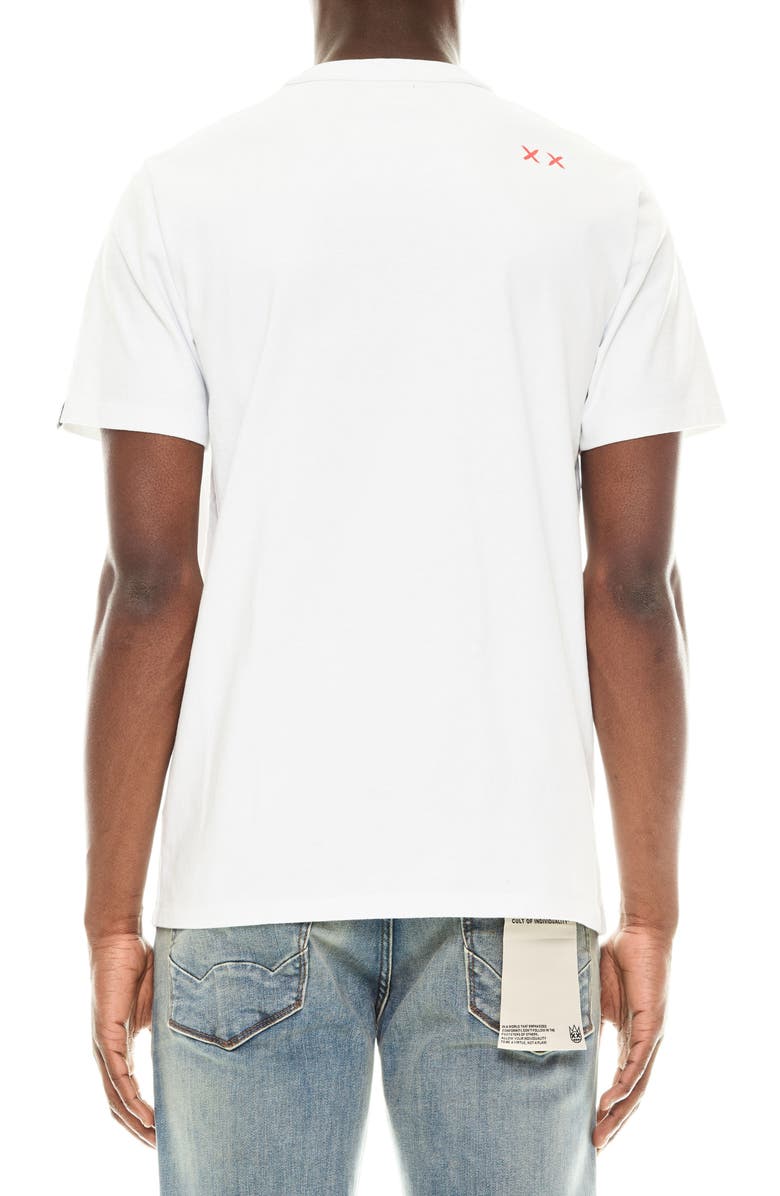 Cult of Individuality Heart Broken Appliqué T-Shirt, Alternate, color, 