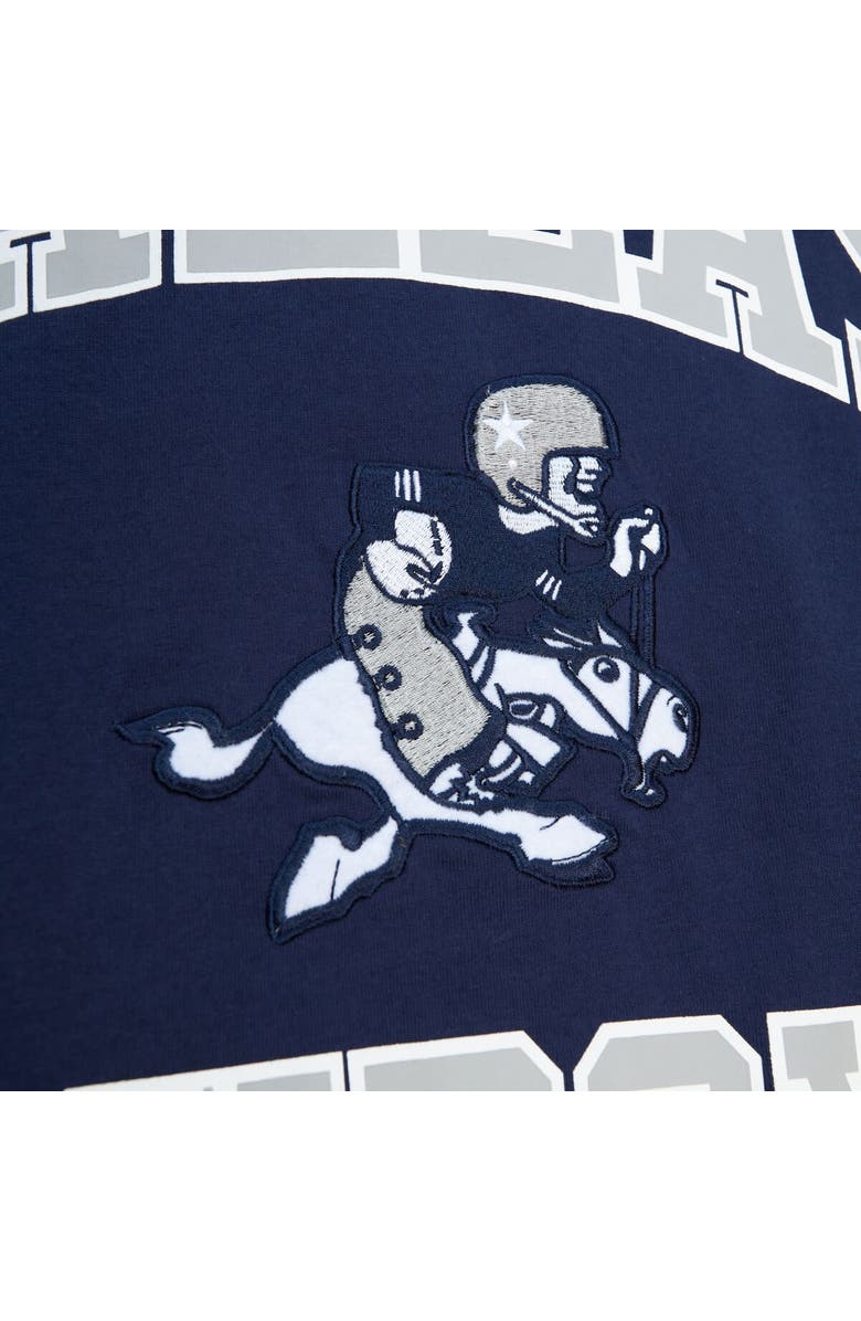 Mitchell & Ness Men's Mitchell & Ness Navy/Gray Dallas Cowboys  Heritage Colorblock Tank Top, Alternate, color, Navy