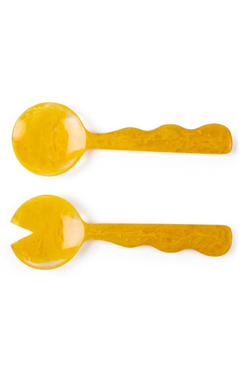 Set of 2 Resin Salad Servers