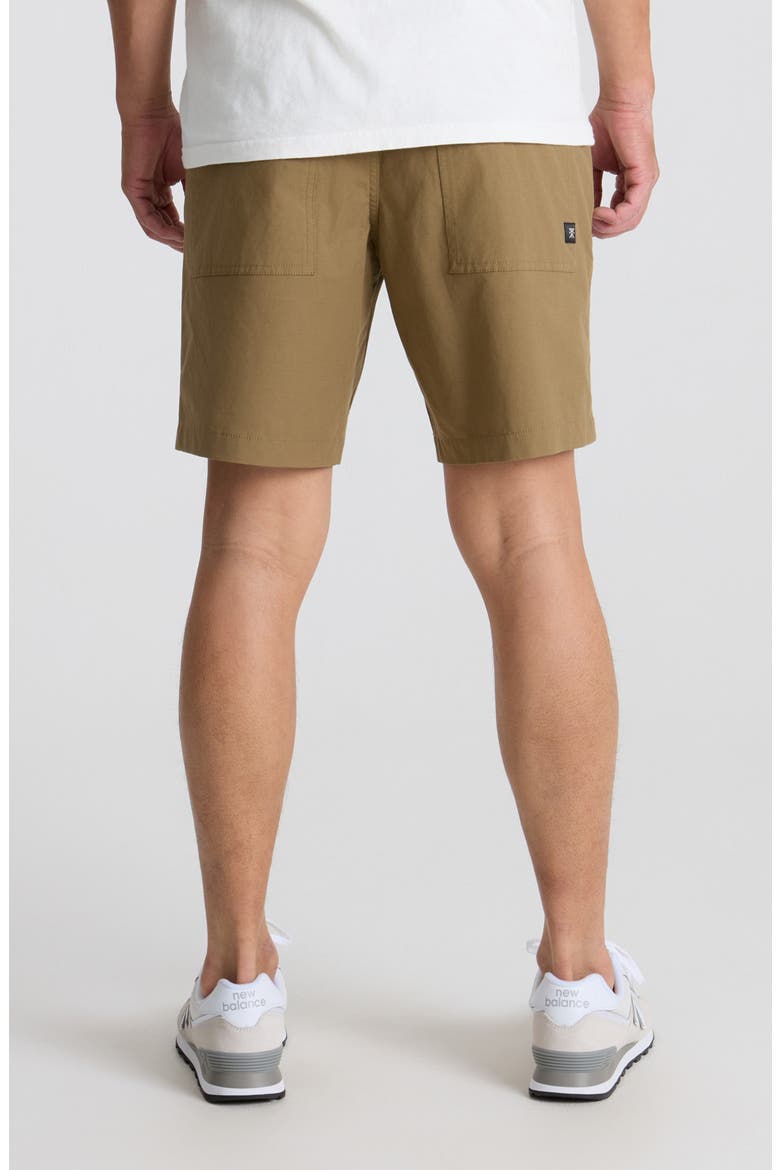 Layover Pro Traveler Shorts, Alternate, color, DARK KHAKI