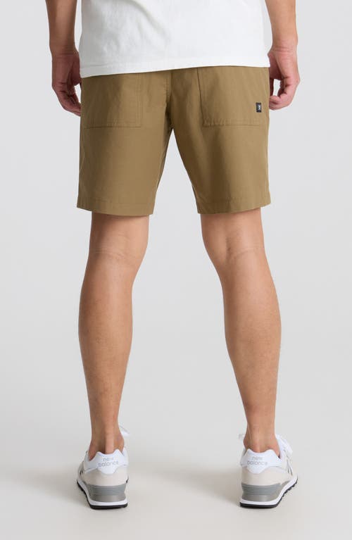 Roark Layover Pro Traveler Shorts In Brown