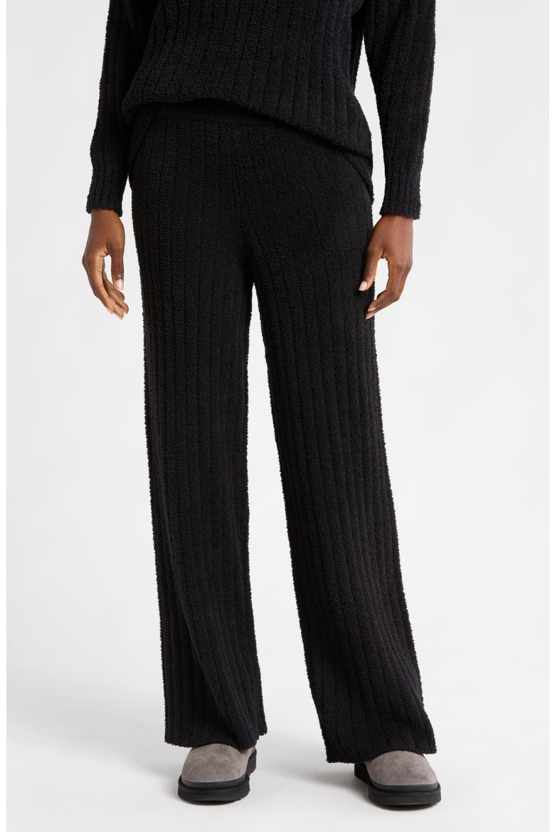 Terri Rib Pants, Main, color, BLACK