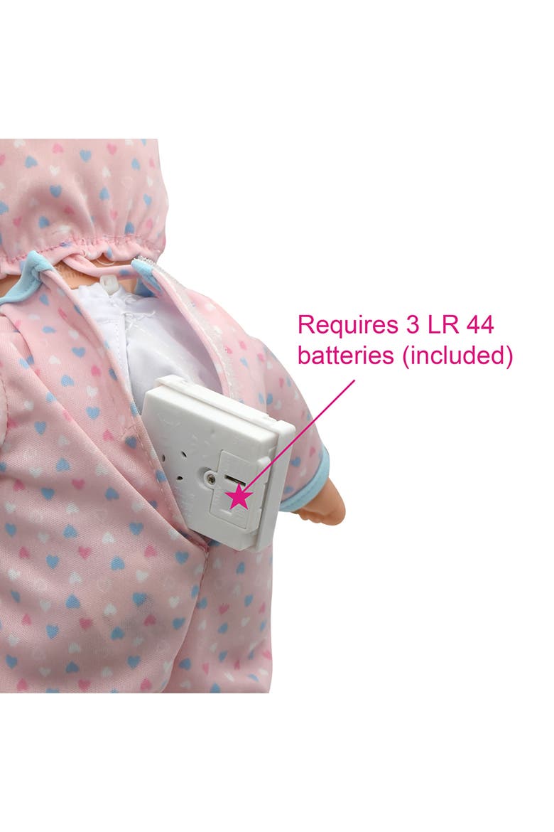 12" Crib Time Fun Aa Talking Baby Doll 2+, Alternate, color, Multicolored