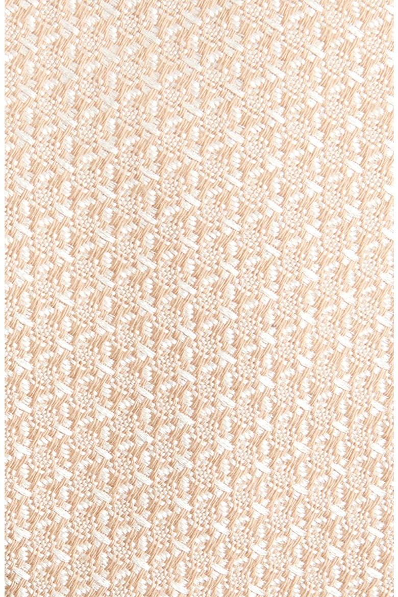 Cotton & Silk Tie, Alternate, color, LIGHT BEIGE