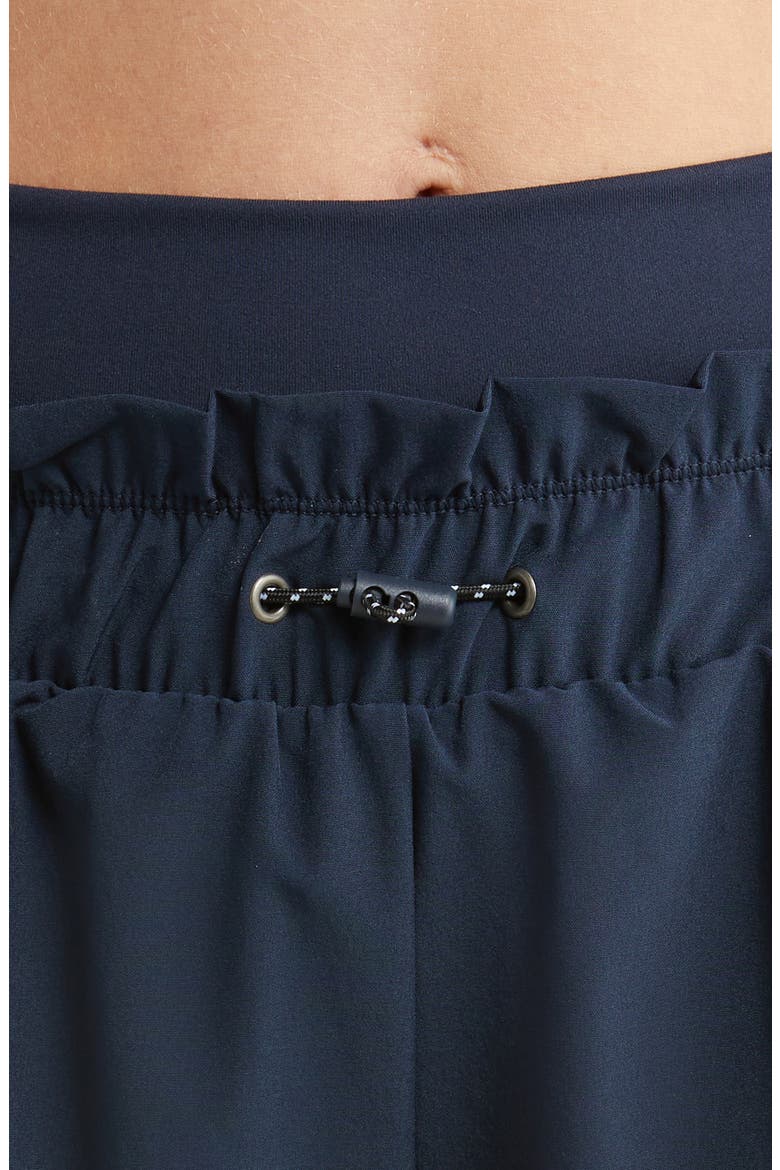 Shirred Up Shorts, Alternate, color, NAVY ECLIPSE