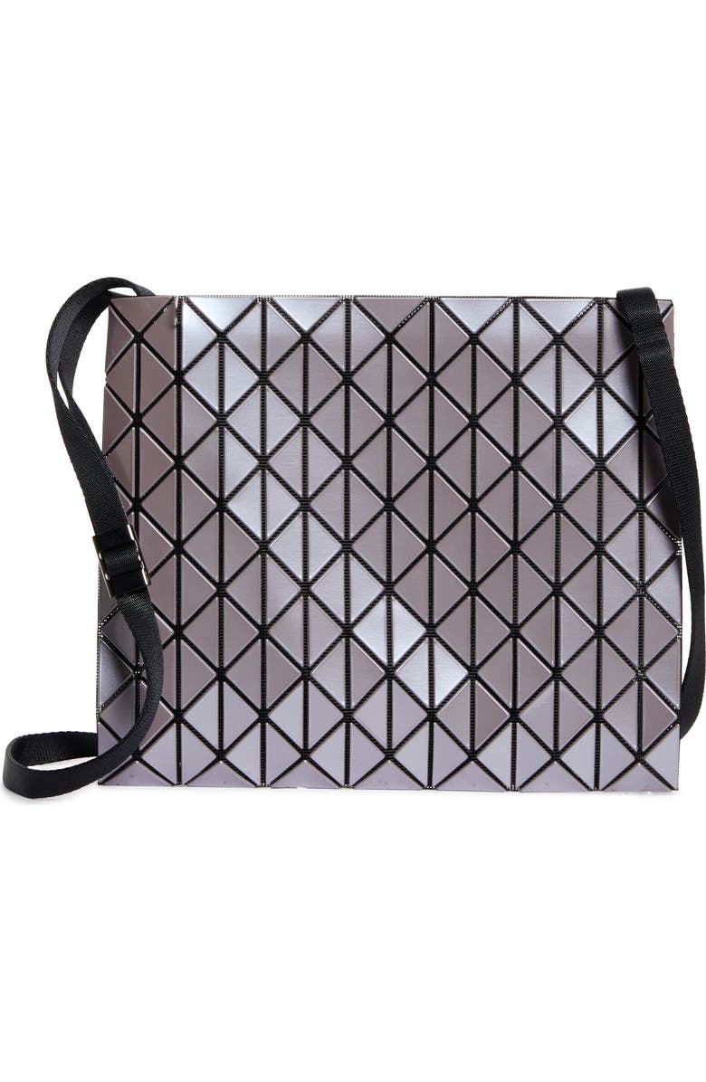 Bao Bao Issey Miyake Row Metallic Crossbody Bag, Main, color,