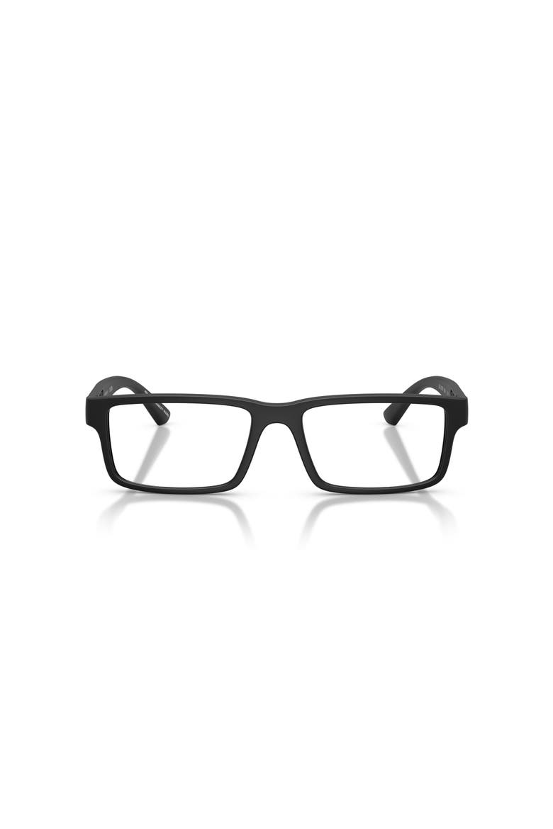 55mm Rectangle optical glasses, Alternate, color, Solid Black