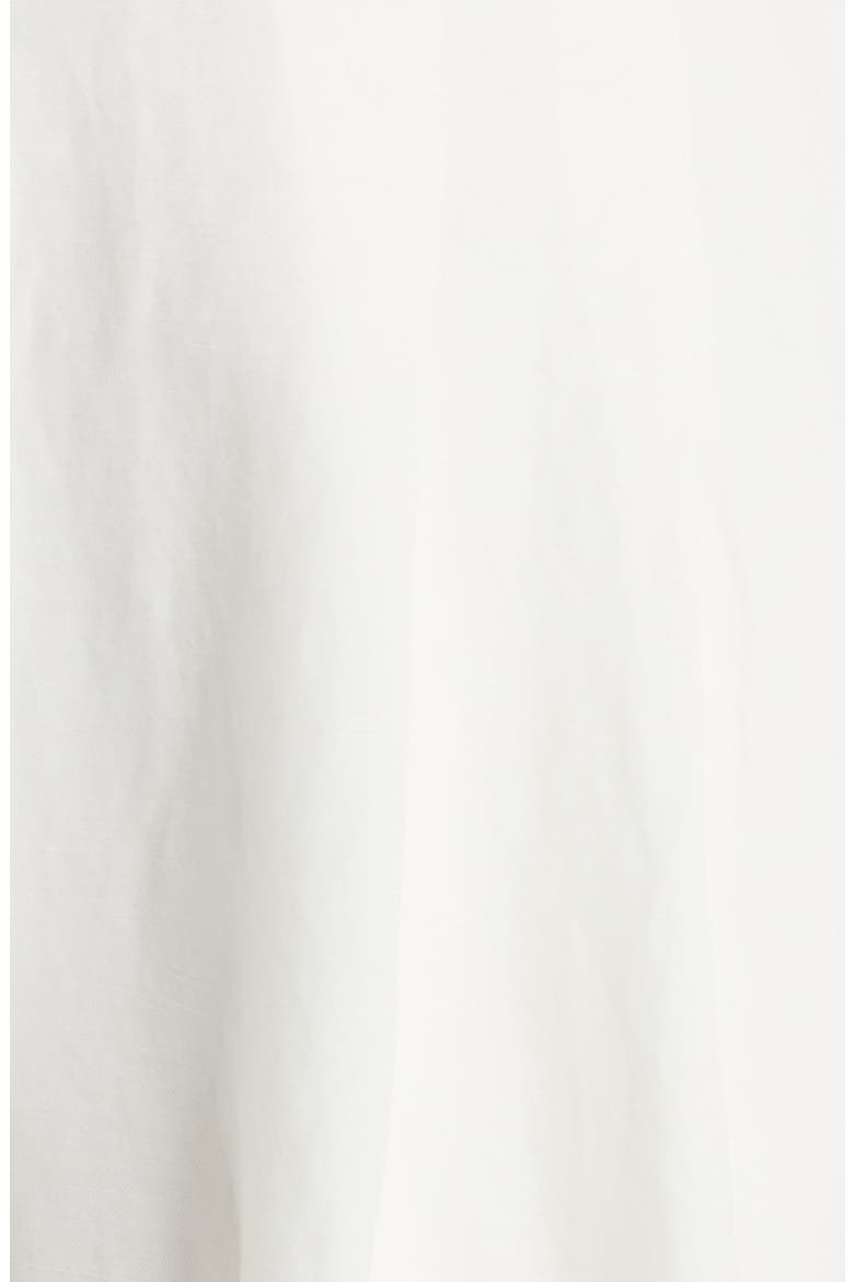 Tabbia Mixed Media Wide Leg Jumpsuit, Alternate, color, WHITE