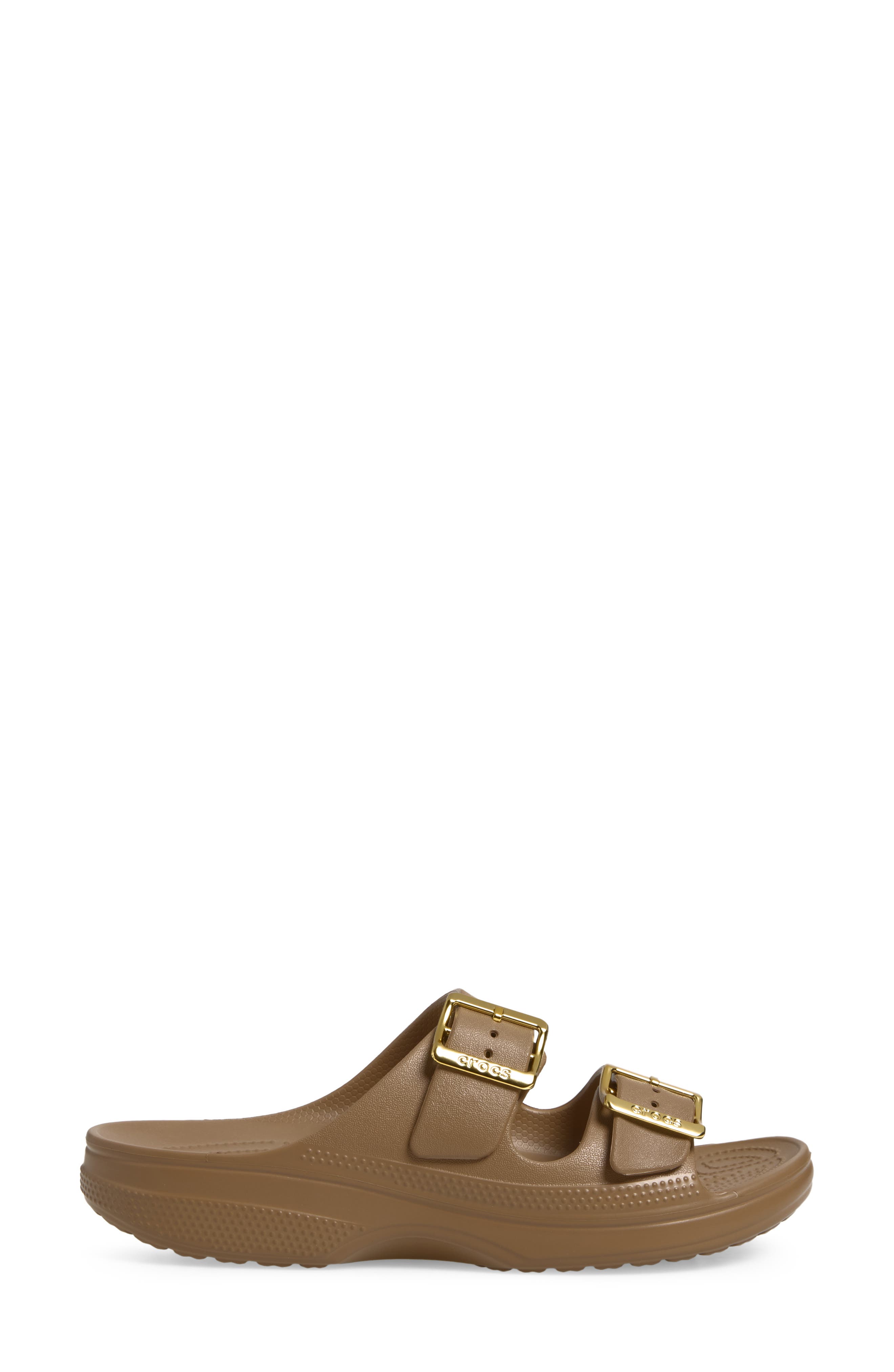 Saturday Slide Sandal, Alternate, color, SEPIA