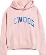 Elwood Fireside Distressed Logo Hoodie