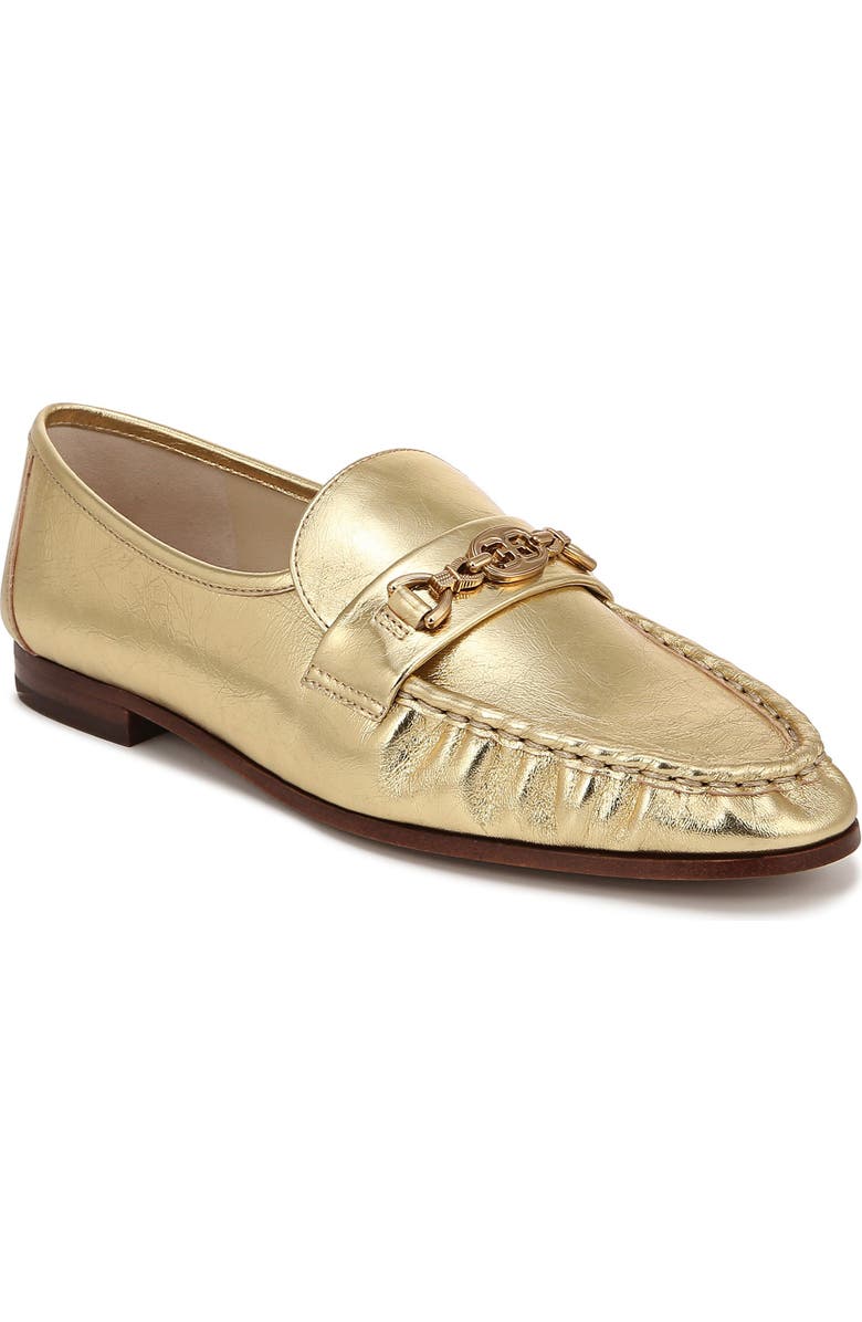 Sam Edelman Lucca Loafer, Main, color, Amber Gold