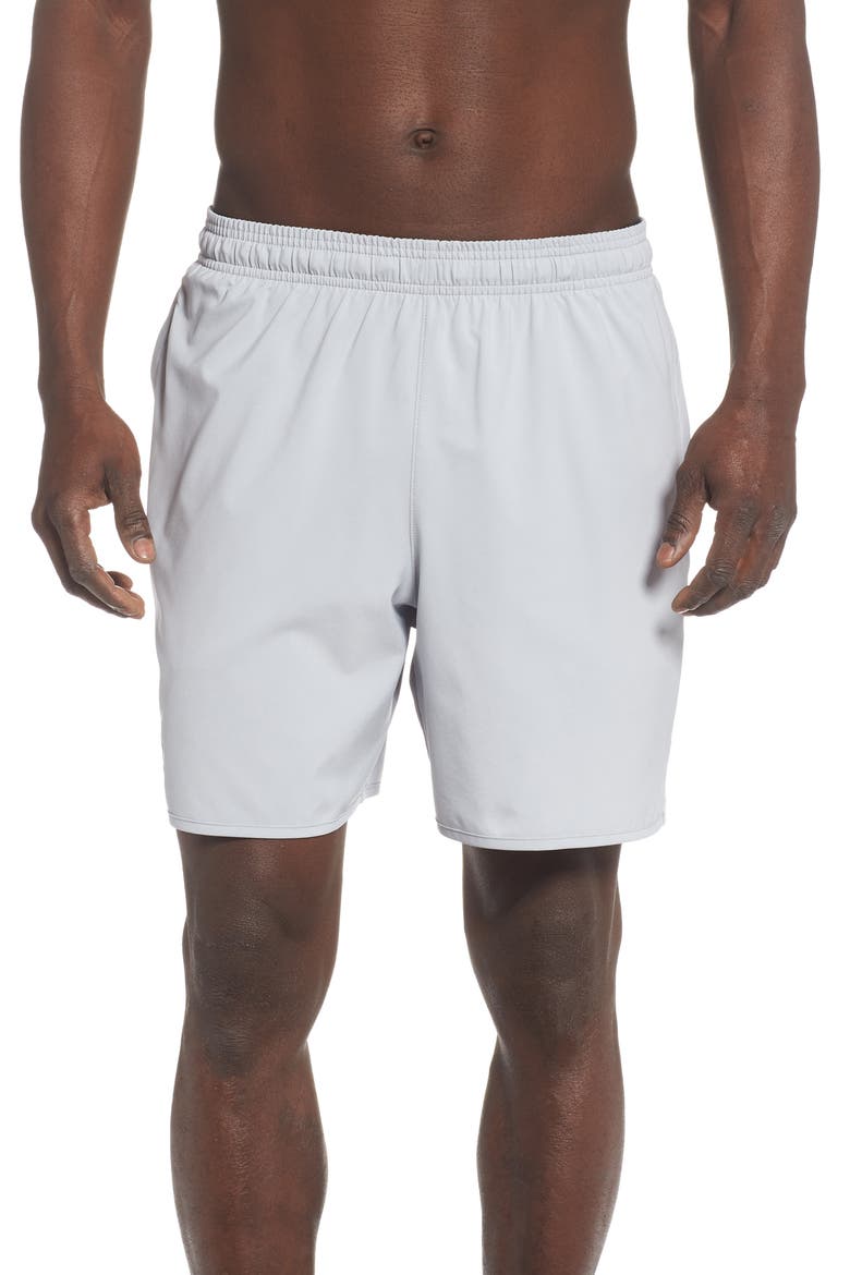 Dockside Volley Swim Trunks, Main, color, MOD GRAY/ MOD GRAY