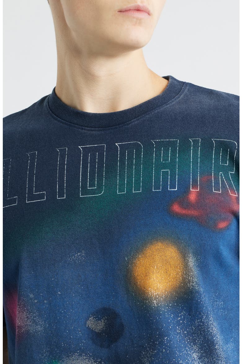 BB Mist Oversize Cotton Graphic T-Shirt, Alternate, color, NAVY BLAZER