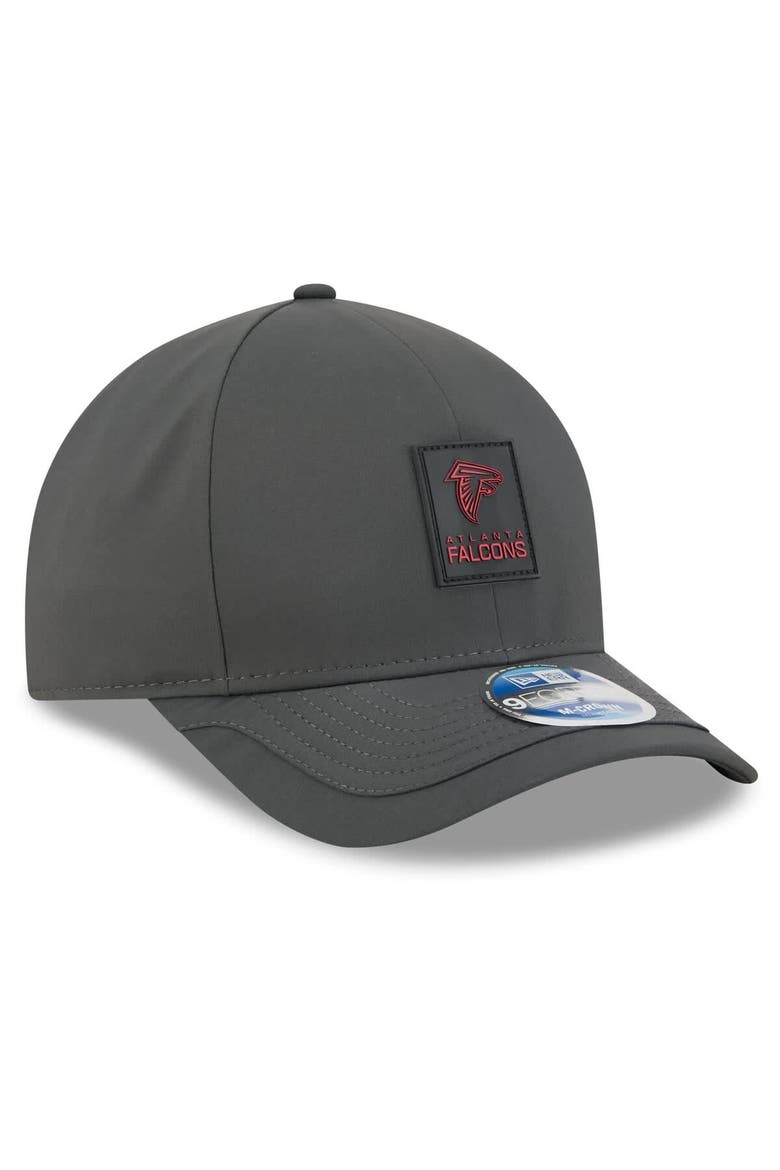 Men's New Era Charcoal Atlanta Falcons 2025 Sideline Cold Weather 9FORTY M-Crown Adjustable Hat, Alternate, color, Charcoal