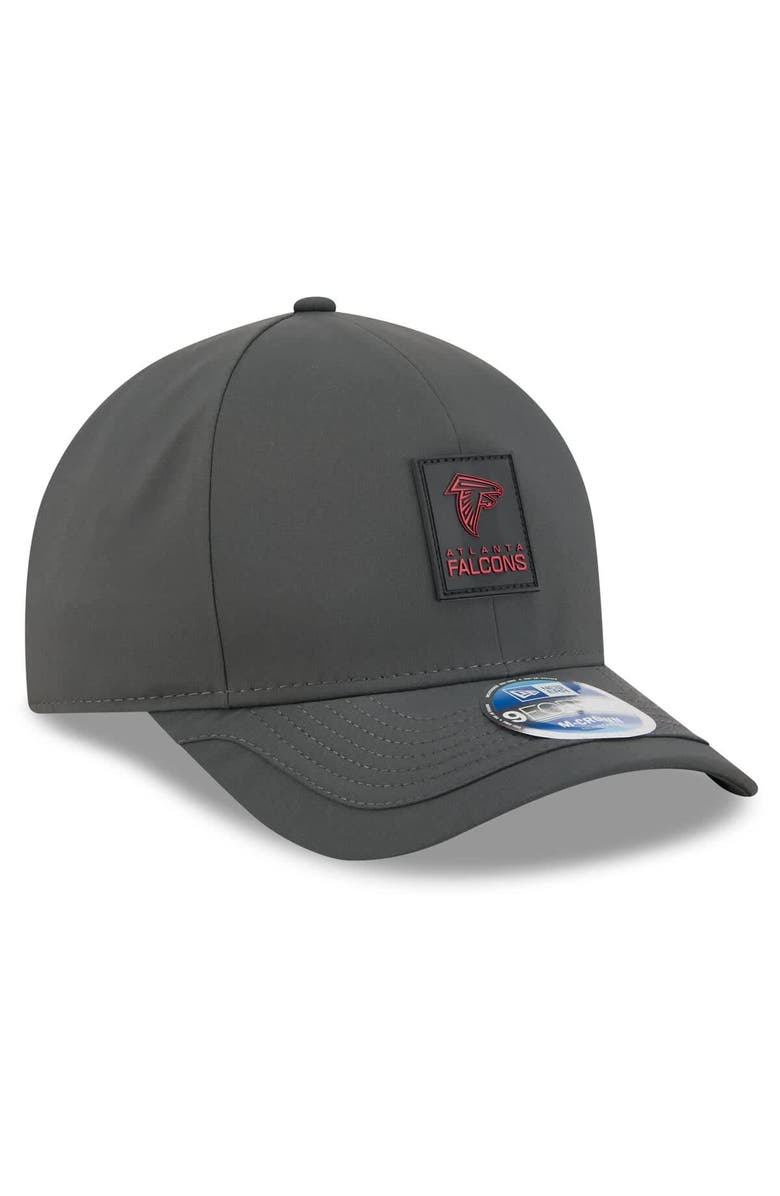 New Era Men's New Era Charcoal Atlanta Falcons 2025 Sideline Cold Weather 9FORTY M-Crown Adjustable Hat, Alternate, color, Charcoal