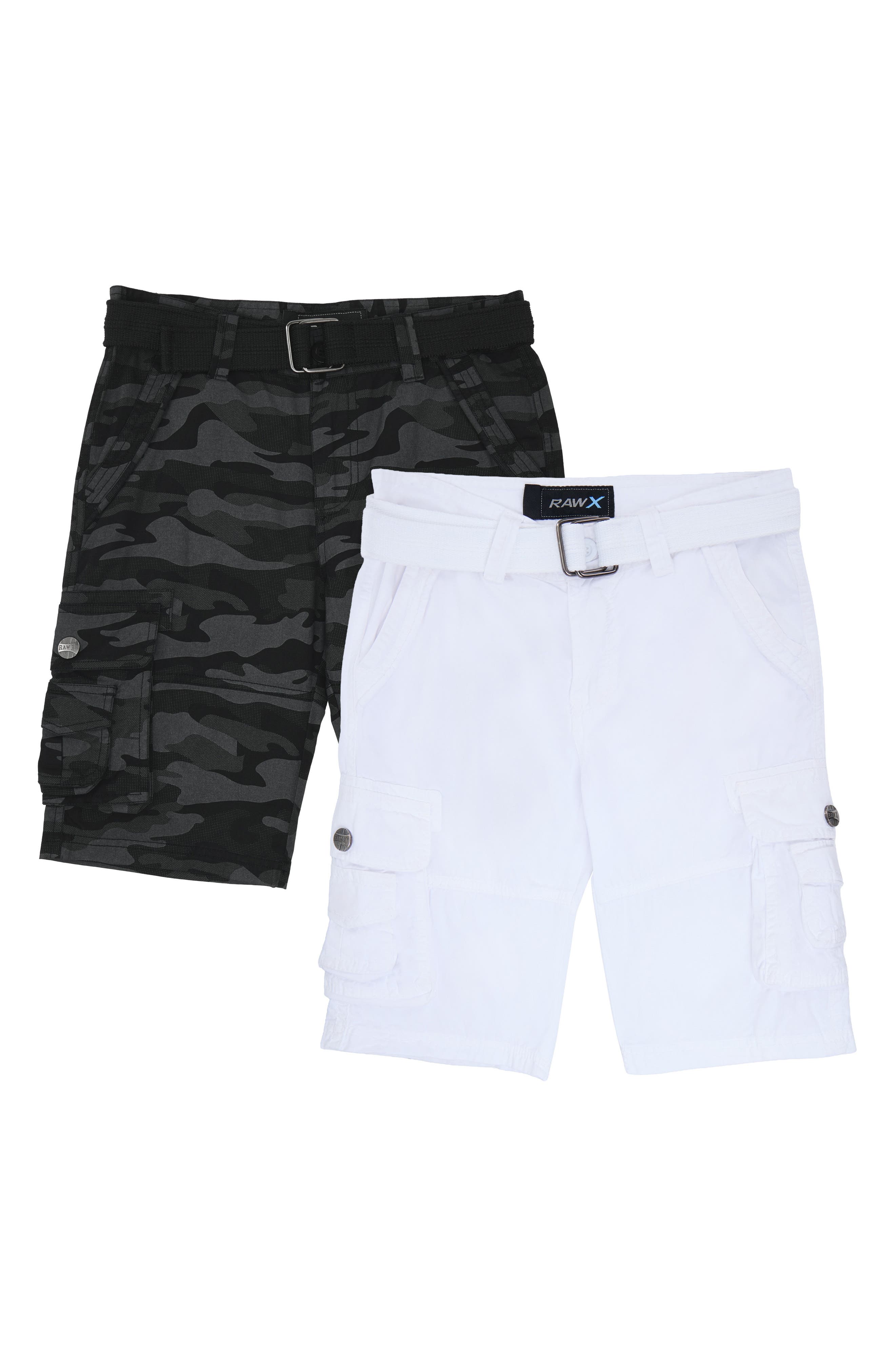 BLACK CAMO/ WHITE