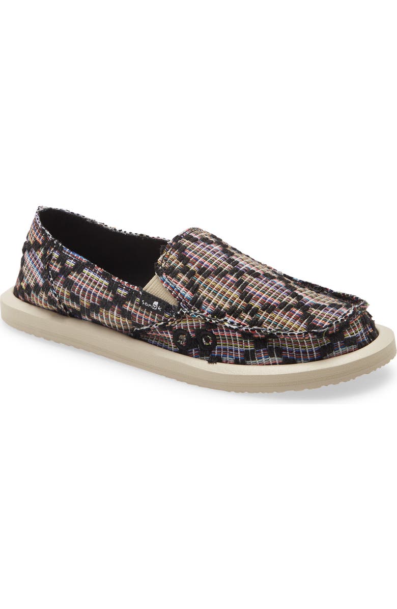 Sanuk Donna Weave Flat, Main, color,