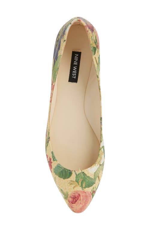 Nine West 'speakup' Flat In Neutral