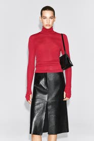 COS Merino Wool Turtleneck Top