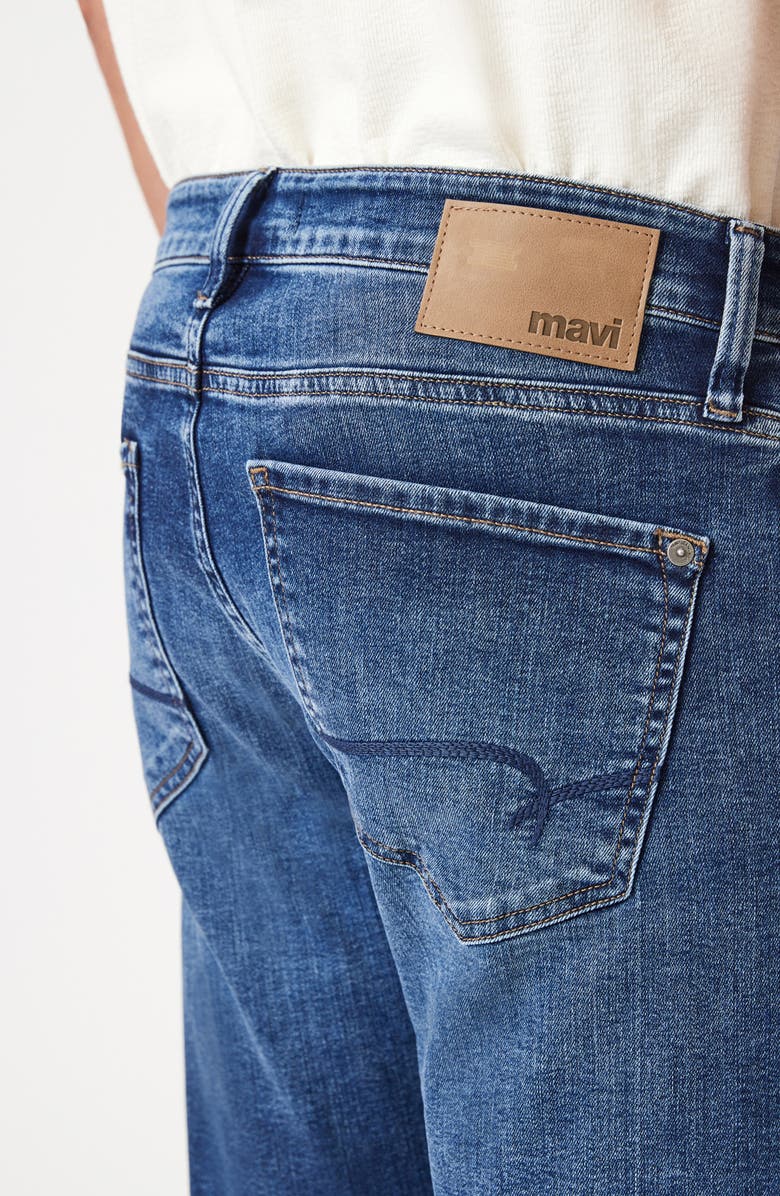 Mavi Jeans Marcus Slim Straight Leg Jeans, Alternate, color, Mid Used Austin