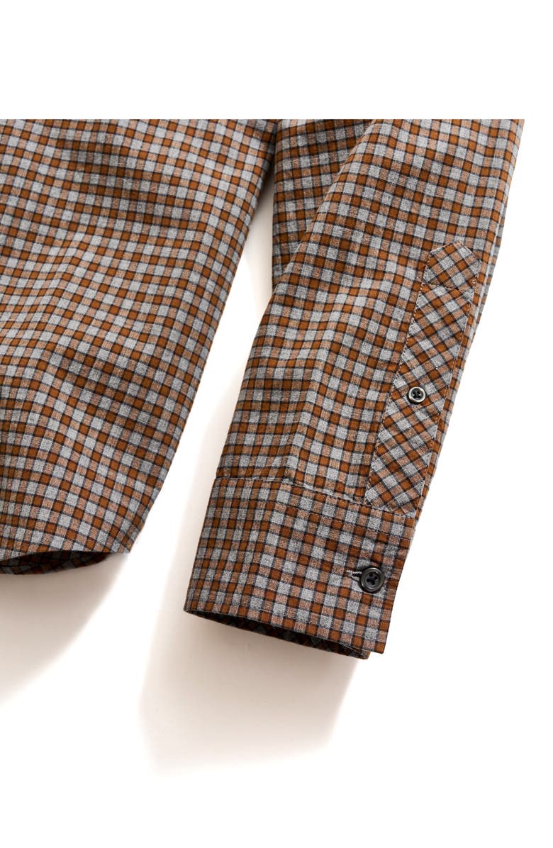 Billy Reid Tuscumbia Sport Shirt, Alternate, color, Oak/ Grey