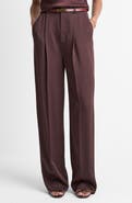 Vince Wide Leg Pleated Pants