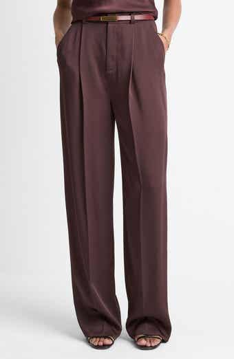 Wide Leg Pleated Pants