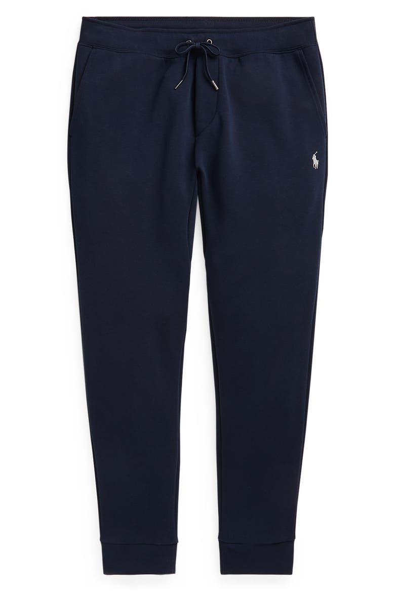 Double Knit Jogger Pants, Alternate, color, AVIATOR NAVY