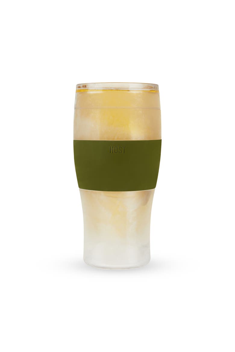 Beer FREEZE Cooling Cup Set of 2, Alternate, color, Olive