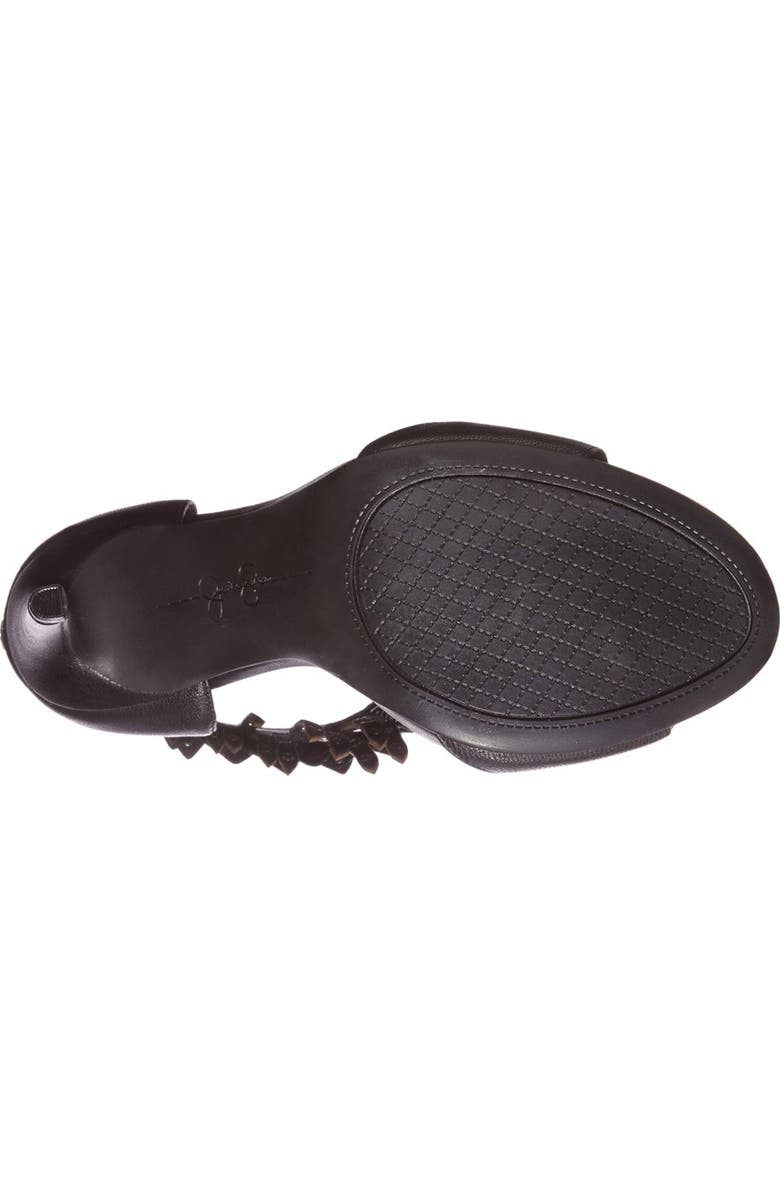 Jessica Simpson 'Reiko' Studded Fringe Sandal, Alternate, color,