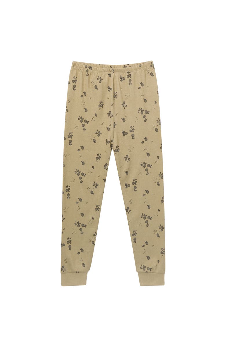 Modern Moments<sup>™</sup> by Gerber Hacci Sung Fit Footless Pajama Set, Alternate, color, Olive Gray