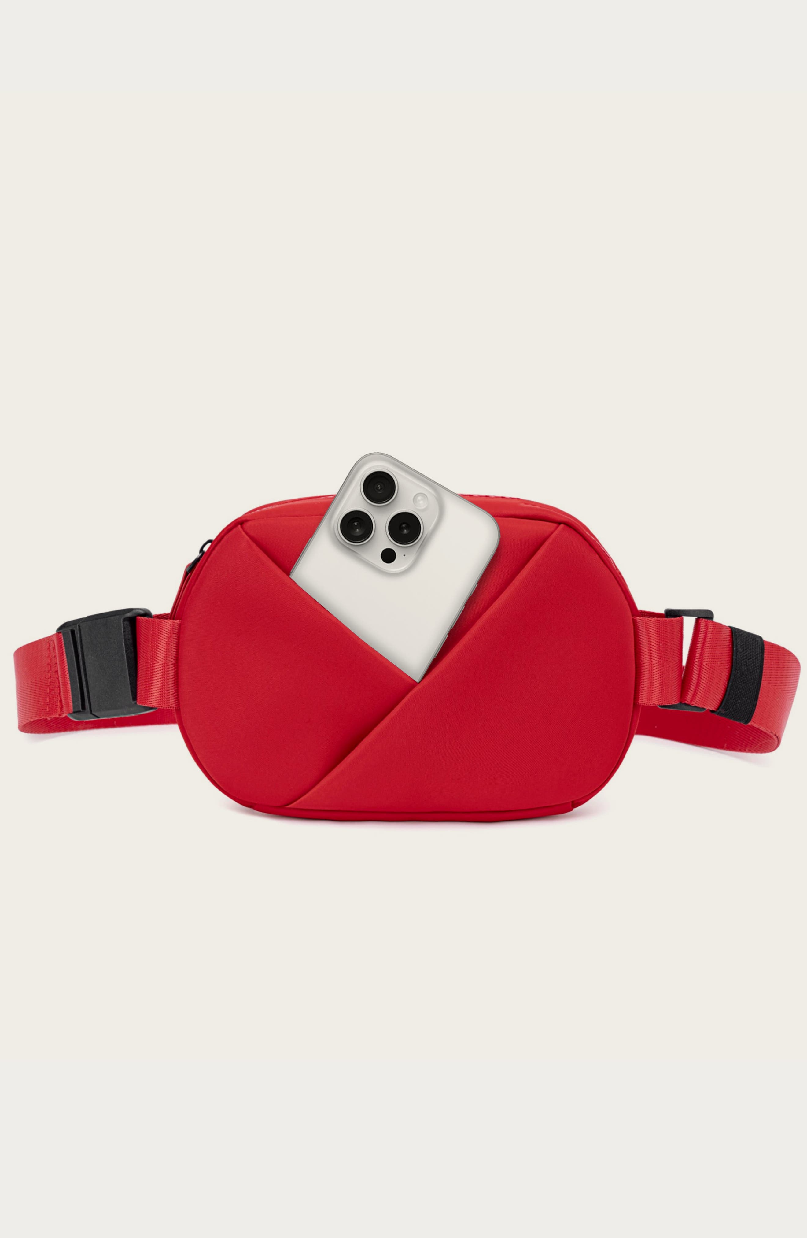 Origami Sling Bag and Belt Bag For Women, Alternate, color, Cardinal Red