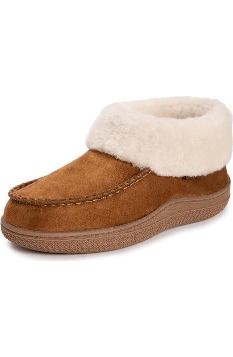 MUK LUKS Selah Slipper, Main, color, Chestnut